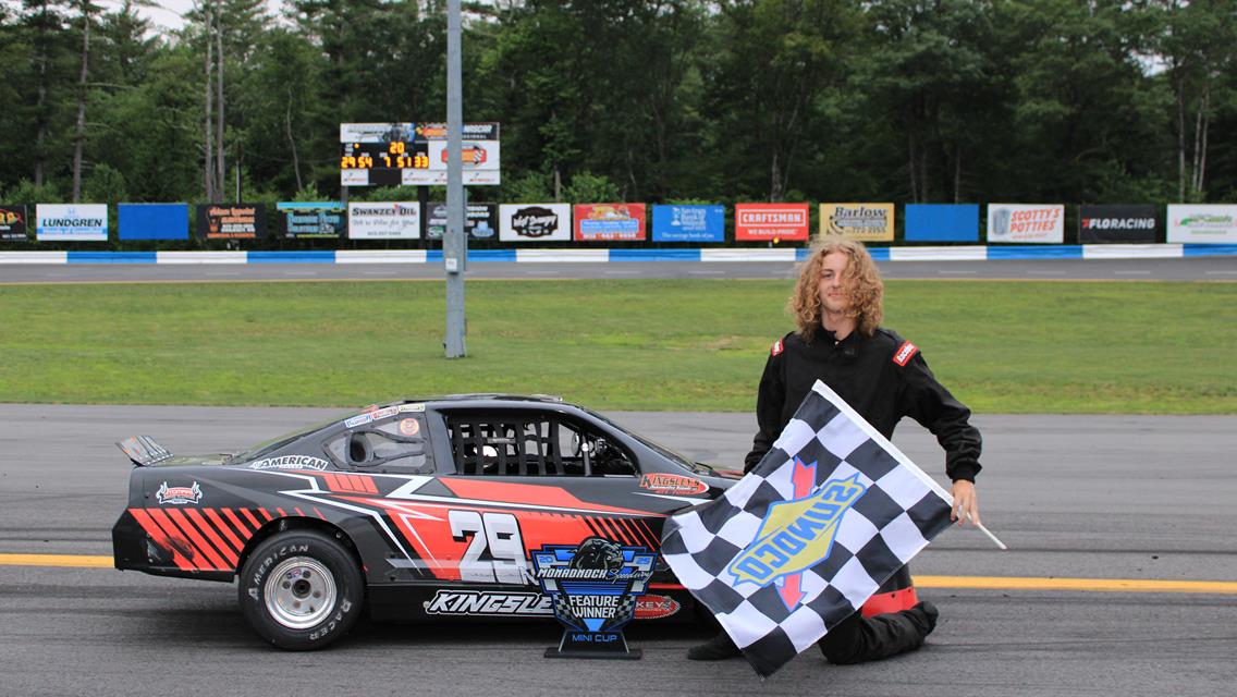 ROBIE SOARS TO FIRECRACKER 100 WIN SATURDAY AT MONADNOCK