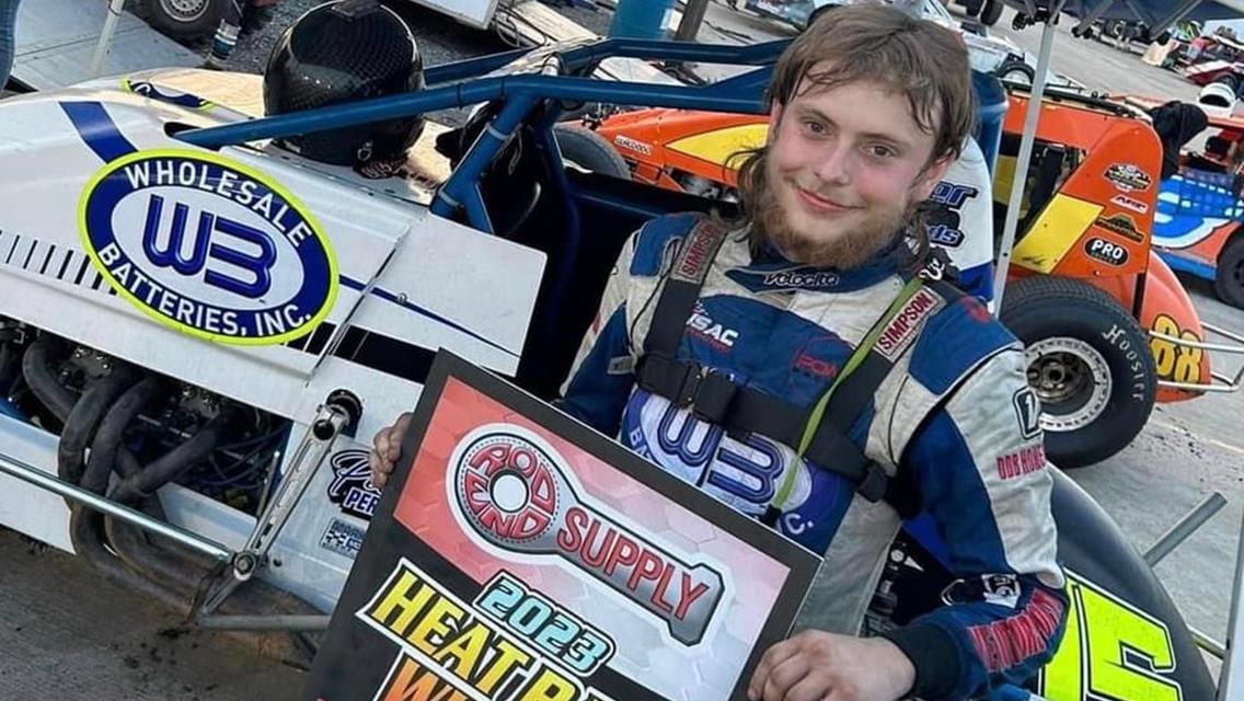 Burks Storms To Victory at Lakeside!