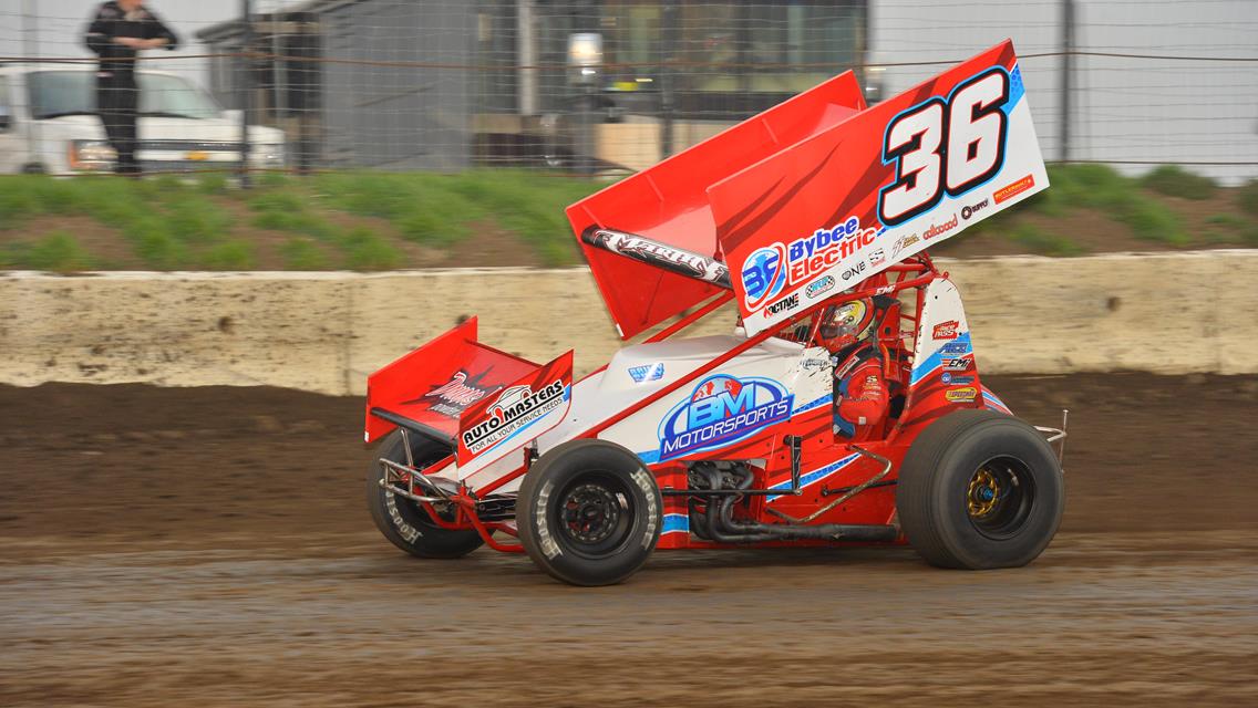 Jason Martin #36 - Strong 2nd Place Finish at Columbus, NE, Moves Martin Into a Tie For 1st Place for Sprint Series of Nebraska