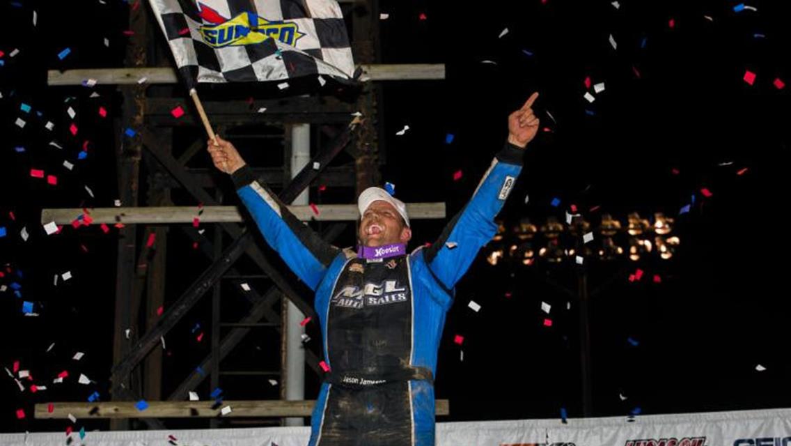 Jameson notches first Lucas Oil Late Model triumph
