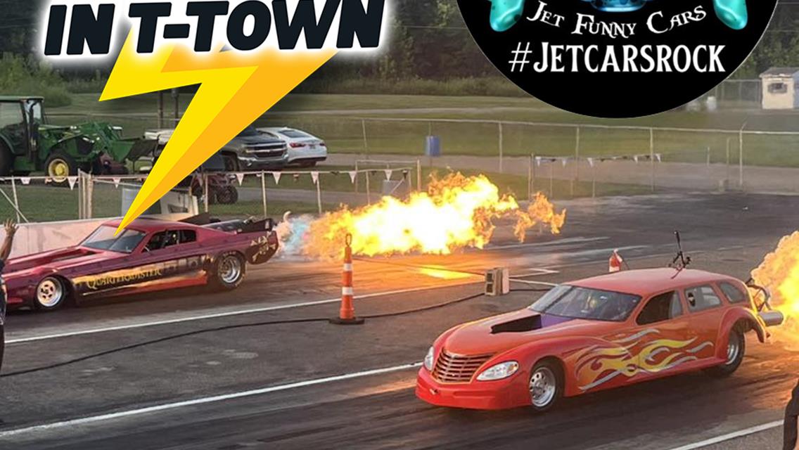 The Douthit Motorsports Team is bringing JET CARS to the Double Down in T-Town 2025!!