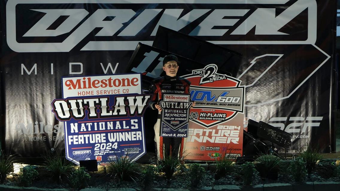 Milestone Home Service Outlaw Nationals Opens With Woods, Hooper, and Knott in Victory Lane At Port City Raceway
