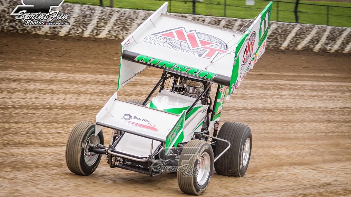 Kraig Kinser Makes Gains on Notes Package at Jackson Motorplex