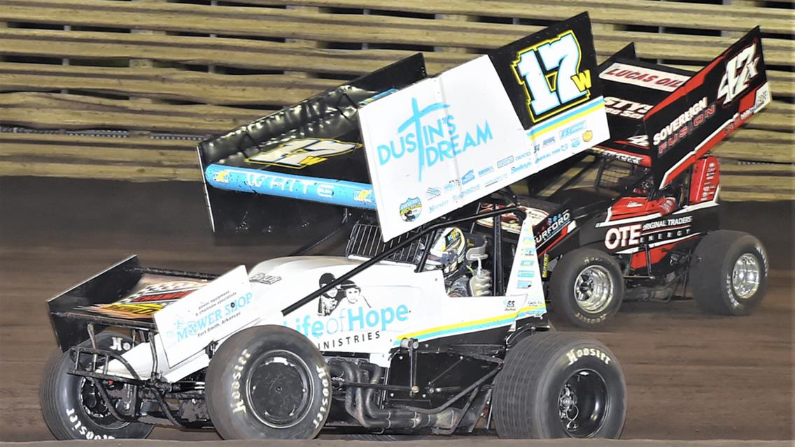 Harli White Caps Three Race Run With Knoxville Raceway Podium