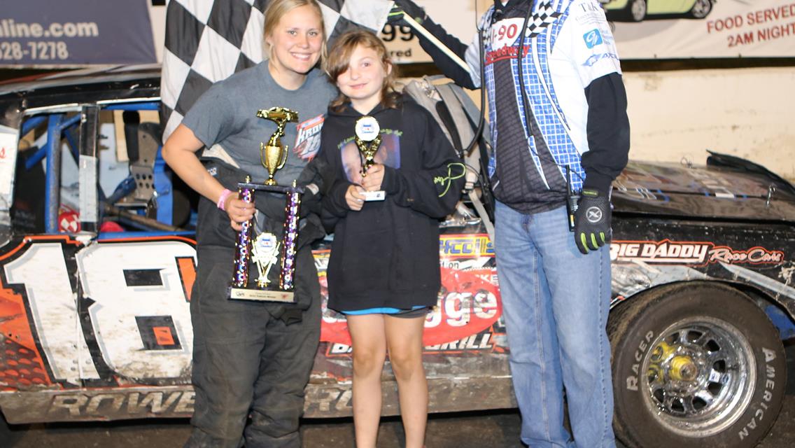 Ballenger strikes with late pass to win at I-90 Speedway