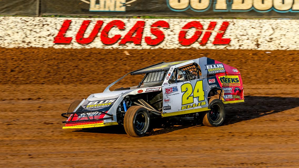 Lucas Oil Speedway Spotlight: Late-starting Ellis makes strides in tough USRA B-Mod division