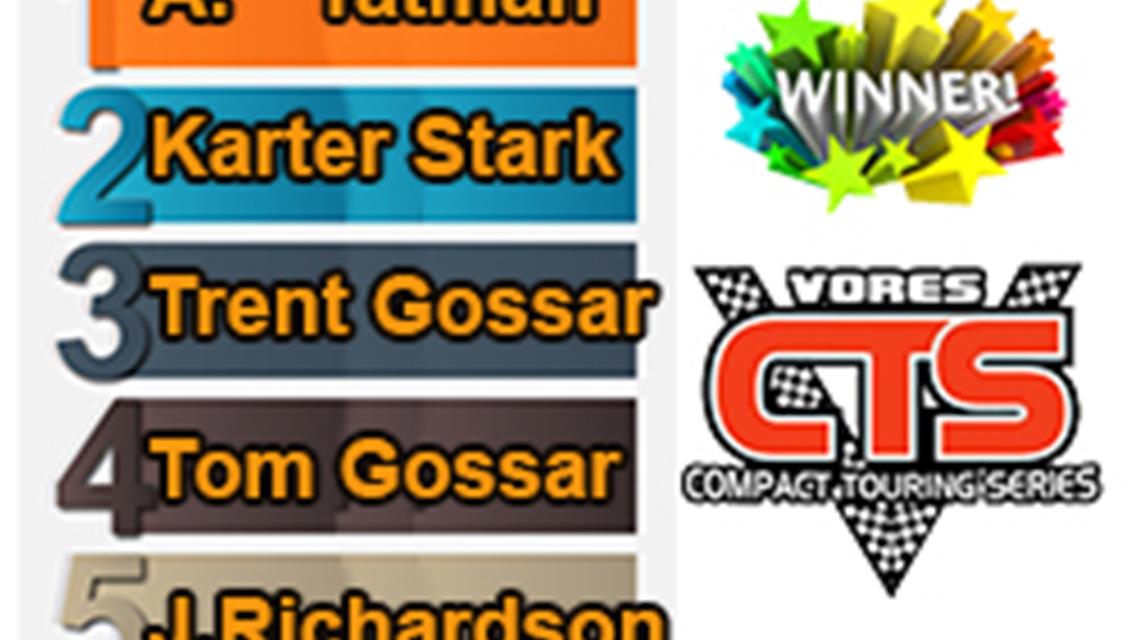 Tatman claims Pest Doctor Bash at the Beach for Vore&#39;s cars