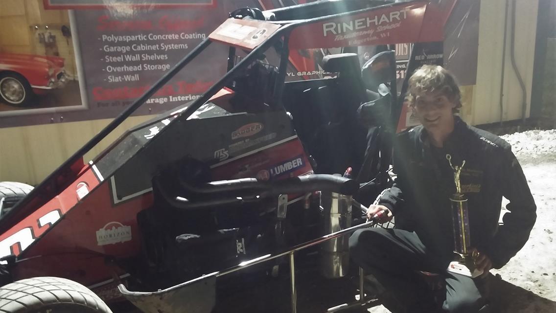 “Boden scores wire-to wire victory in Wilmot Badger Midget Race” "First career Badger Midget feature win for third-year driver"