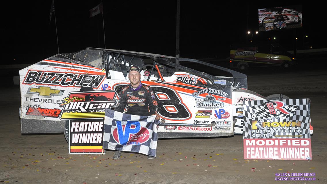 Mat Williamson scores first win of championship season at Ransomville Speedway