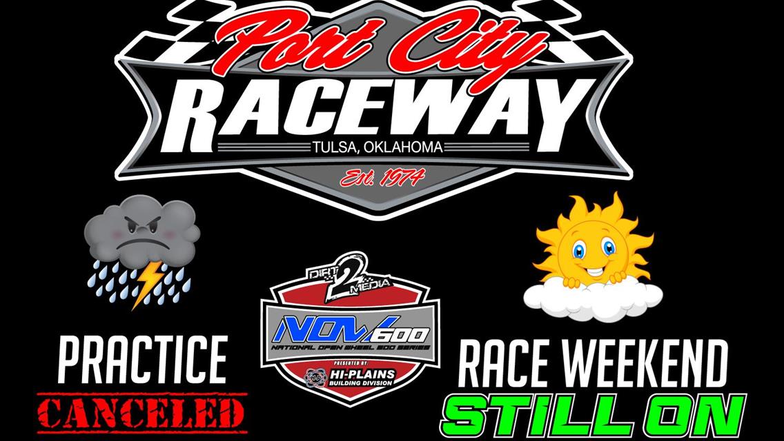Terry Walker Memorial Practice Canceled. Race Weekend Still On.