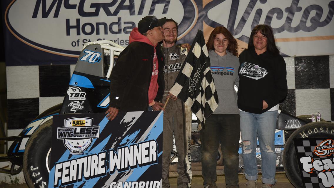 Hensley Scores Initial WingLESS Of Season While Strane Takes Third Lightning  Of Year At Sycamore Speedway