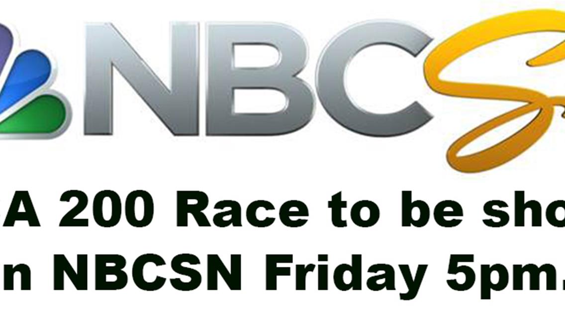 Replay of ARCA 200 This Friday 5pm Central