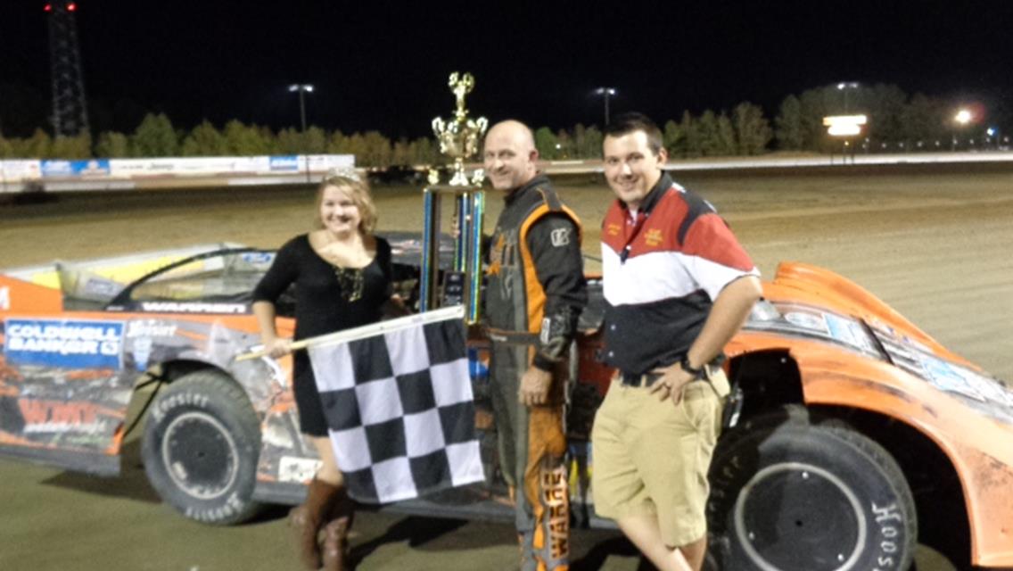 JOE WARREN COMES FROM 12TH STARTING SPOT TO WIN RUSH CRATE MODEL CHAMPIONSHIP