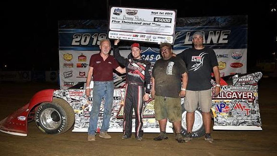 Pierce flies MLRA checkers at Quincy