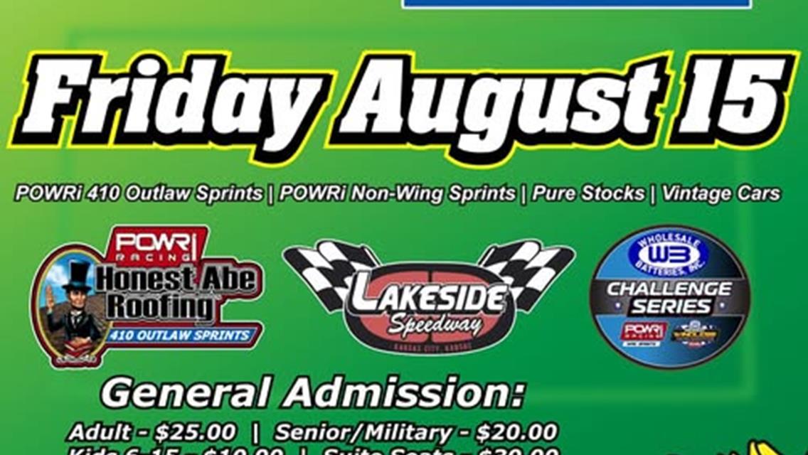 Sunflower State Showcase August 15th, 2025