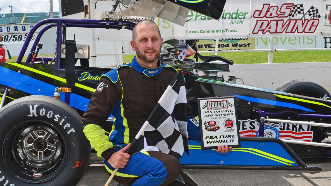 Helmet Pass for Dave Cliff Now This Saturday During ISMA/MSS Winged Challenge Series Opener at Oswego Speedway