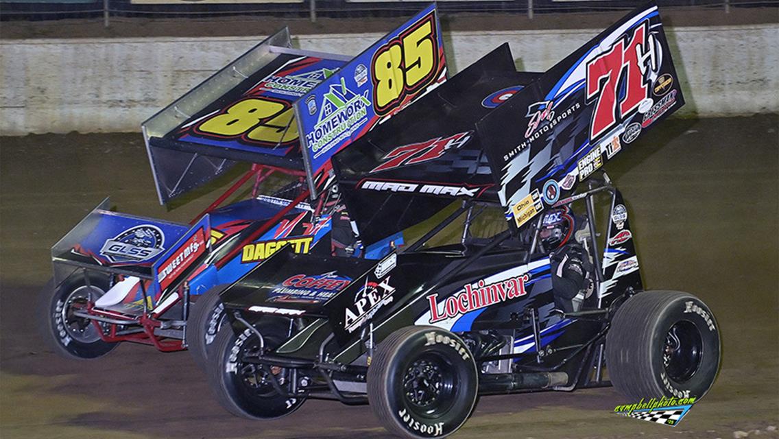 Stambaugh goes wire to wire in GLSS feature, Brennan Sherman wins 2nd career Modified feature and Todd Sherman bounces back from Modified crash to win