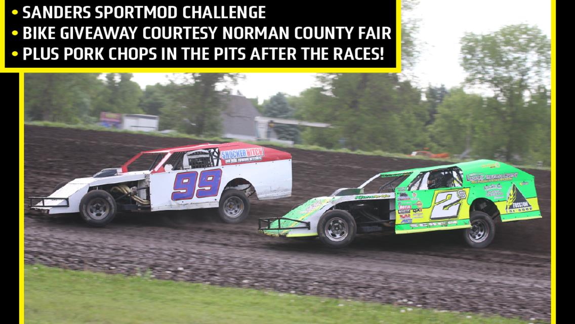 NEXT RACE: Thursday, July 31 – WISSOTA Midwest Modified Special • Hall of Fame Night • Sanders Stock Car Challenge • IMCA Hobby Stock Special • Sander