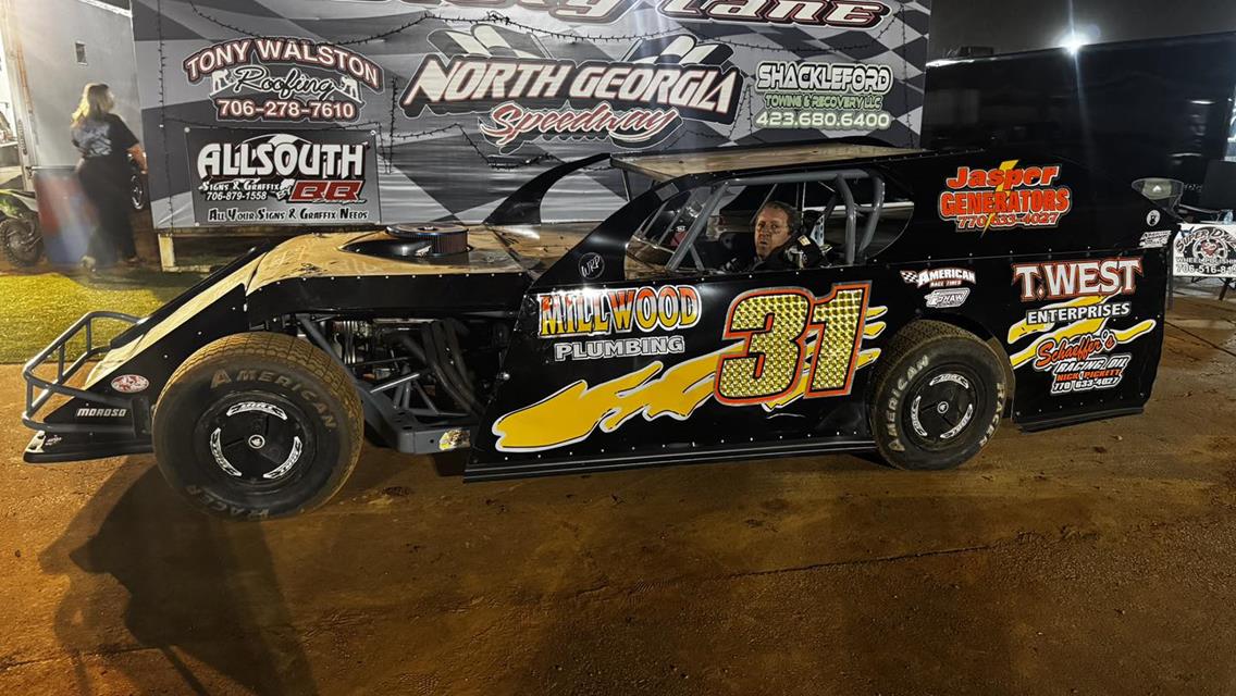 Bobby Turner secured his first win of the season at North Georgia Speedway on March 14.