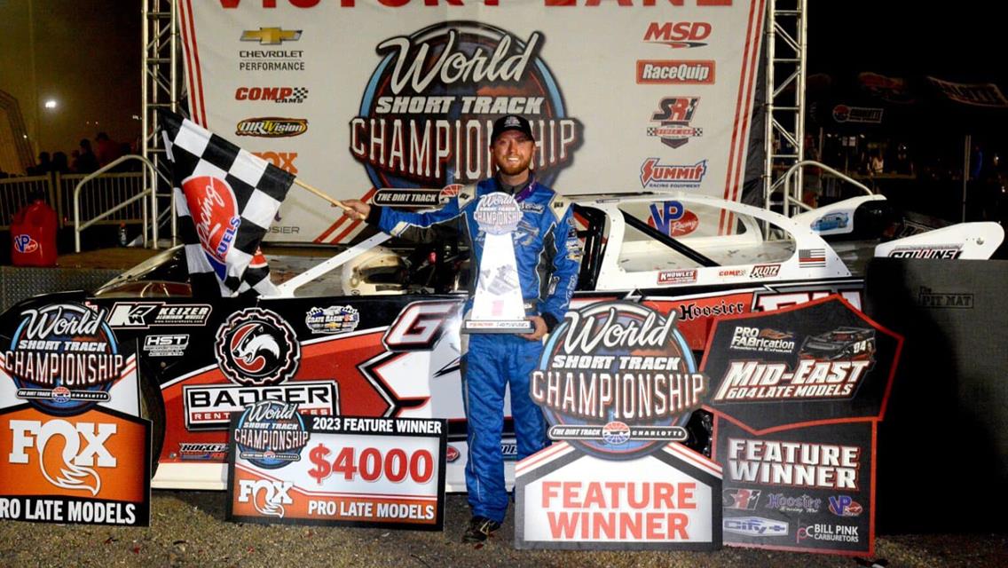 Dirt Track at Charlotte (Concord, NC) – World Short Track Championship – October 26th-28th, 2023.