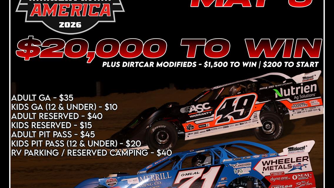 2026 FloRacing Night in America Tickets On Sale Now!