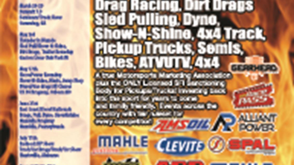 2025 Schedule/Sponsors announced