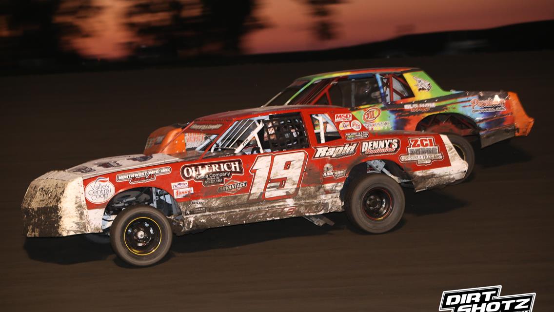 14-year-old Amelia Eisenschenk wins at I-90 Speedway