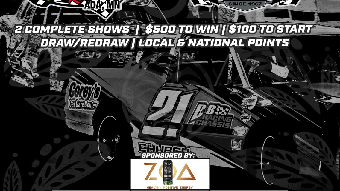 NEXT RACE: Thursday, August 4 - School Bus Races | Back To School Night | IMCA Hobby Stock Special