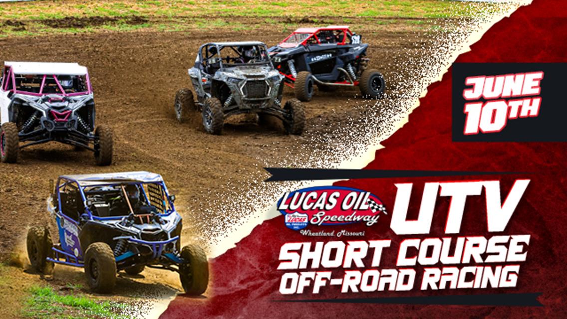 UTV Short Course Off Road returns to Lucas Oil Speedway for June 10th event