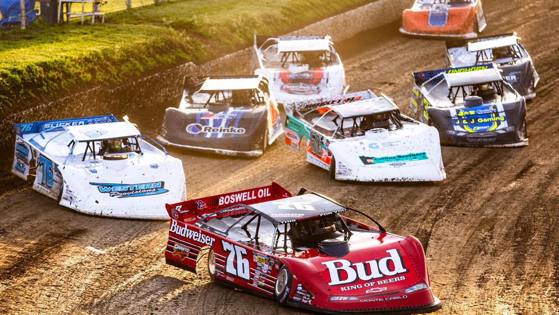Eagle Raceway (Eagle, NE) – Lucas Oil Late Model Dirt Series – Malvern Bank High Bank Heist – May 14, 2026. (Heath Lawson photo)