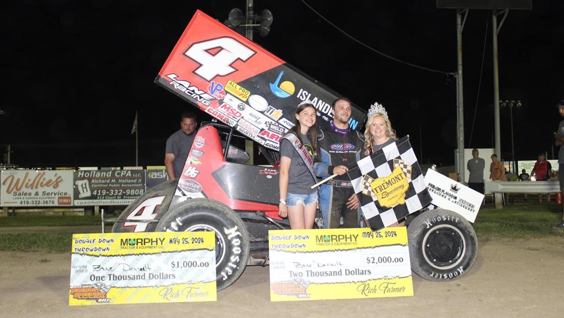 DeVault &quot;doubles down&quot; for pair of 410 wins