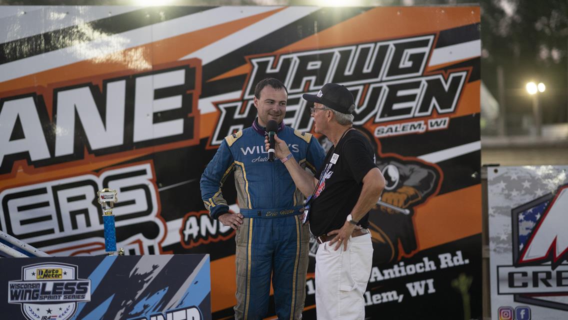 Wilke Doubles In WingLESS On Wilmot Raceway Carload &amp; Fireworks Night