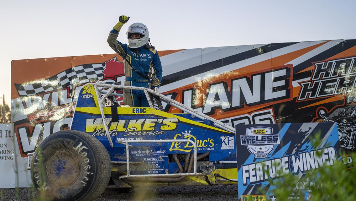 Wilke Doubles In WingLESS On Wilmot Raceway Carload &amp; Fireworks Night
