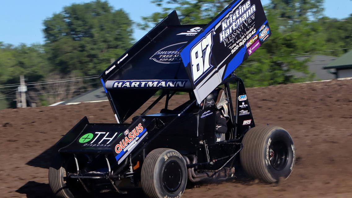 Hartmann brushes off Wilmot hard luck, preps for Outlaws doubleheader