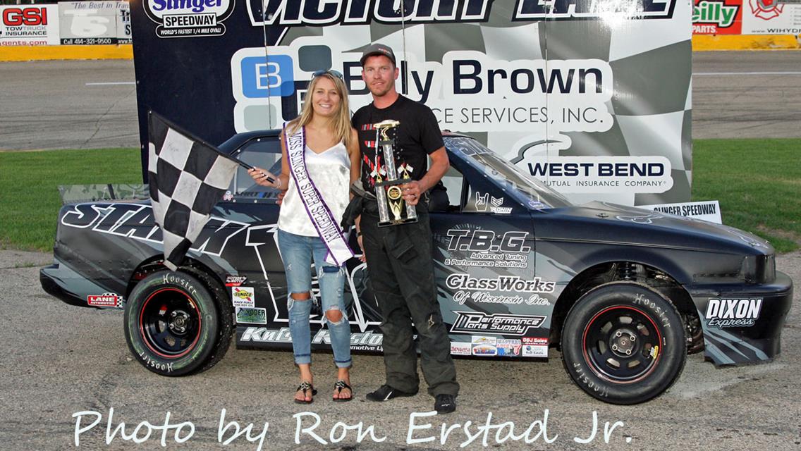 Stark, Swanson, Tackes, Rose, and Hartwig score victories at Slinger Small Car Nationals