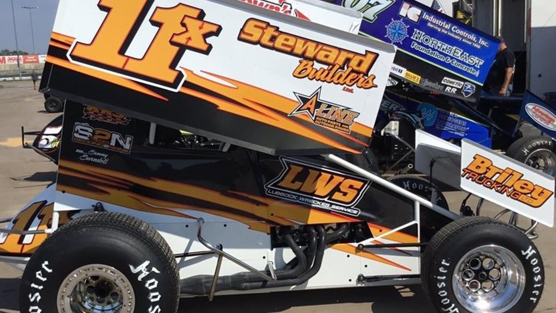 Sammy Swindell Runs to Runner-Up Result During Warm Up for 360 Knoxville Nationals