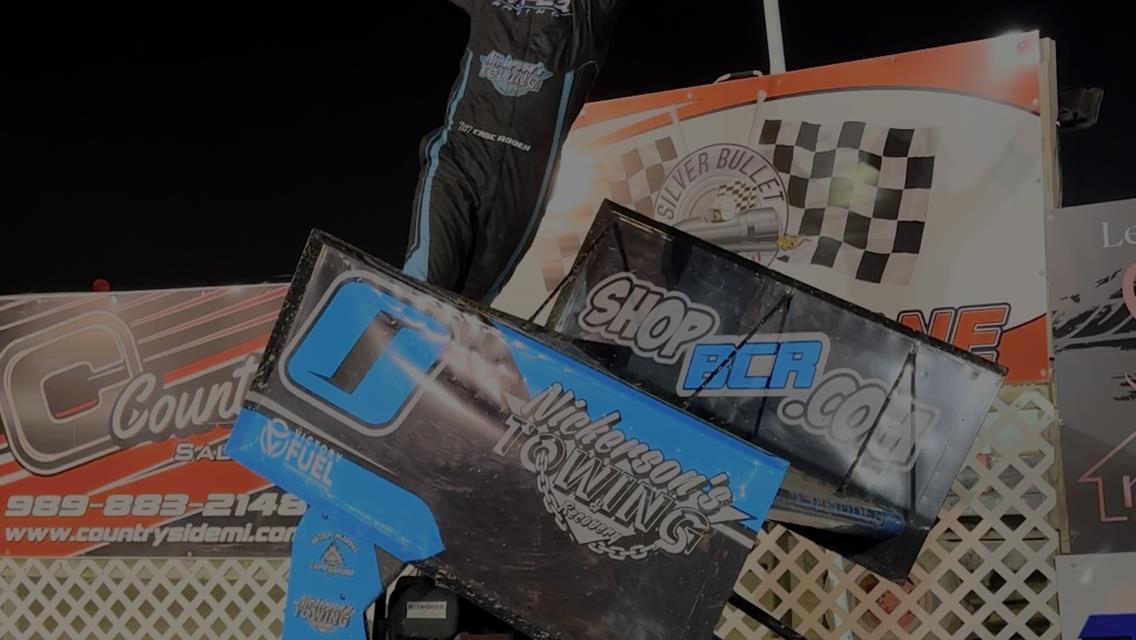 BRENDON CASCADDEN MAINTAINES HIS WIN STREAK