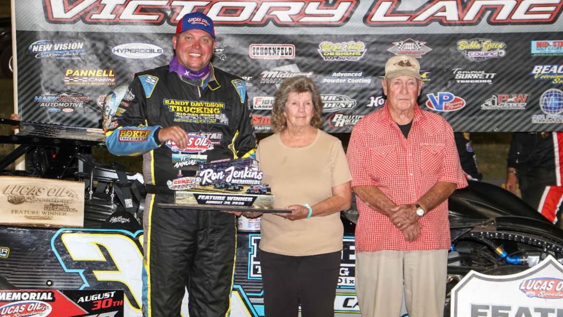 Chris Simpson completed the CCSDS weekend sweep at Lucas Oil Speedway on Saturday, August 30. (GSS Media)