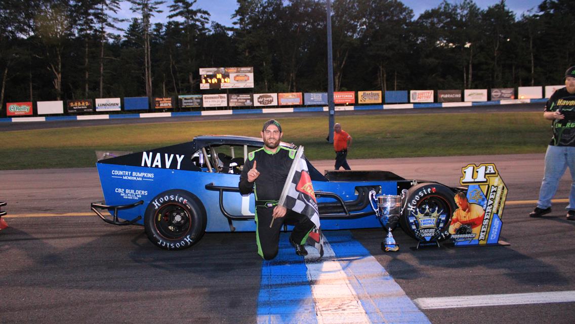 TRIPLE CROWN ACTION ON HIGH BANKS  AT MONADNOCK