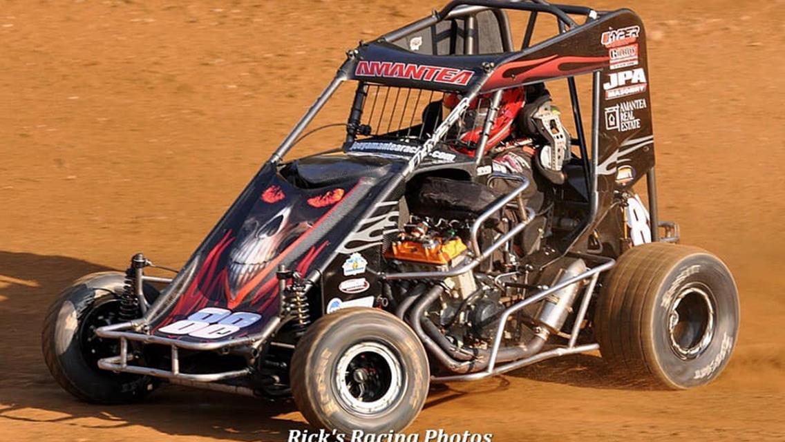 Amantea Battles Tough Luck to Secure Ninth-Place Finish at Linda’s Speedway