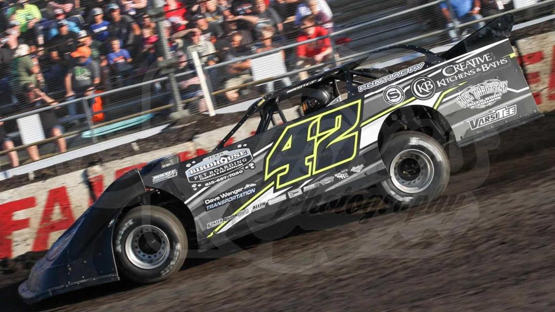 Lingering engine issues hinder Wenger&#39;s Summer Nationals debut at FALS