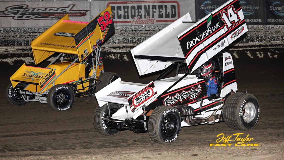 Beason Finds Speed and the Podium in his 410 Debut