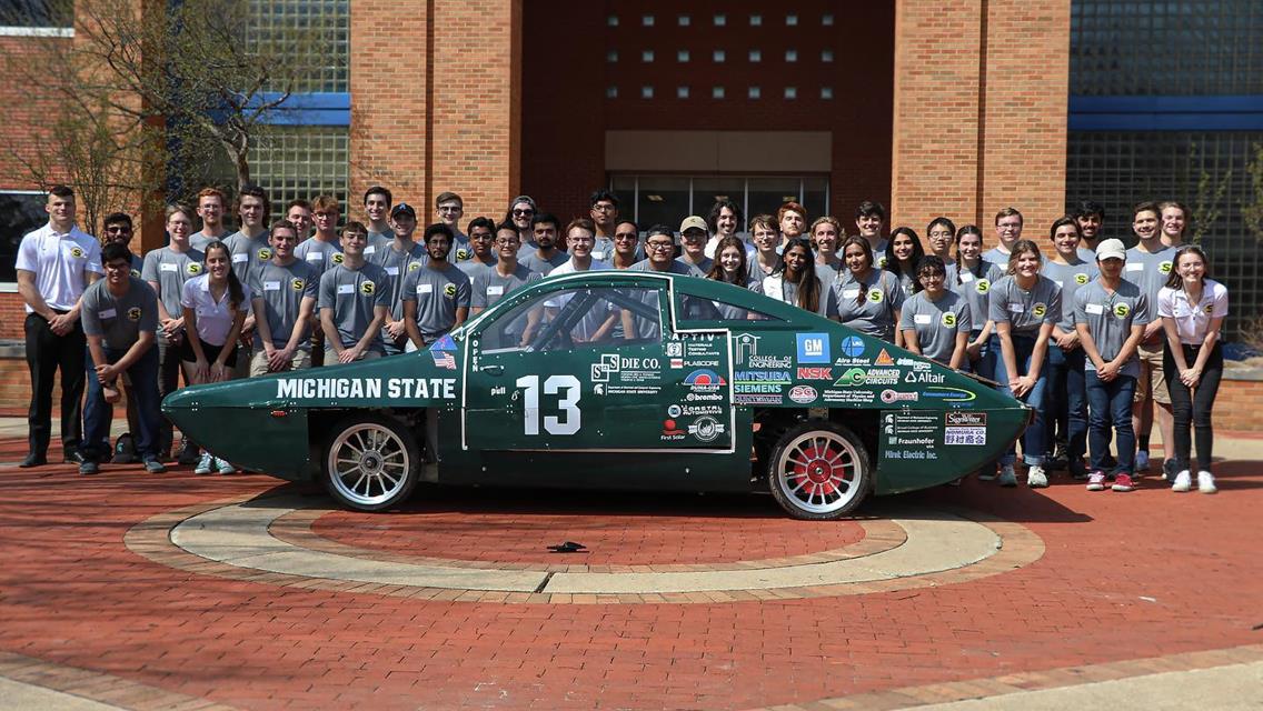 MSU SOLAR RACING returns too Springport Mid-Michigan Speedway