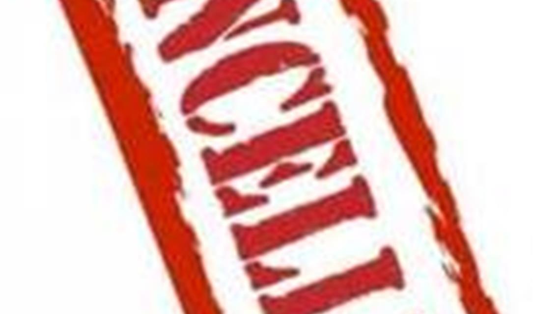 8/22 Races Cancelled Due to Severe Weather Threat