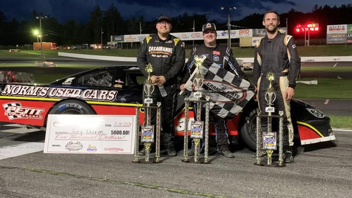 Joey Doiron Dominant in Granite State Pro Stock Series Claremont Motorsports Park Homecoming