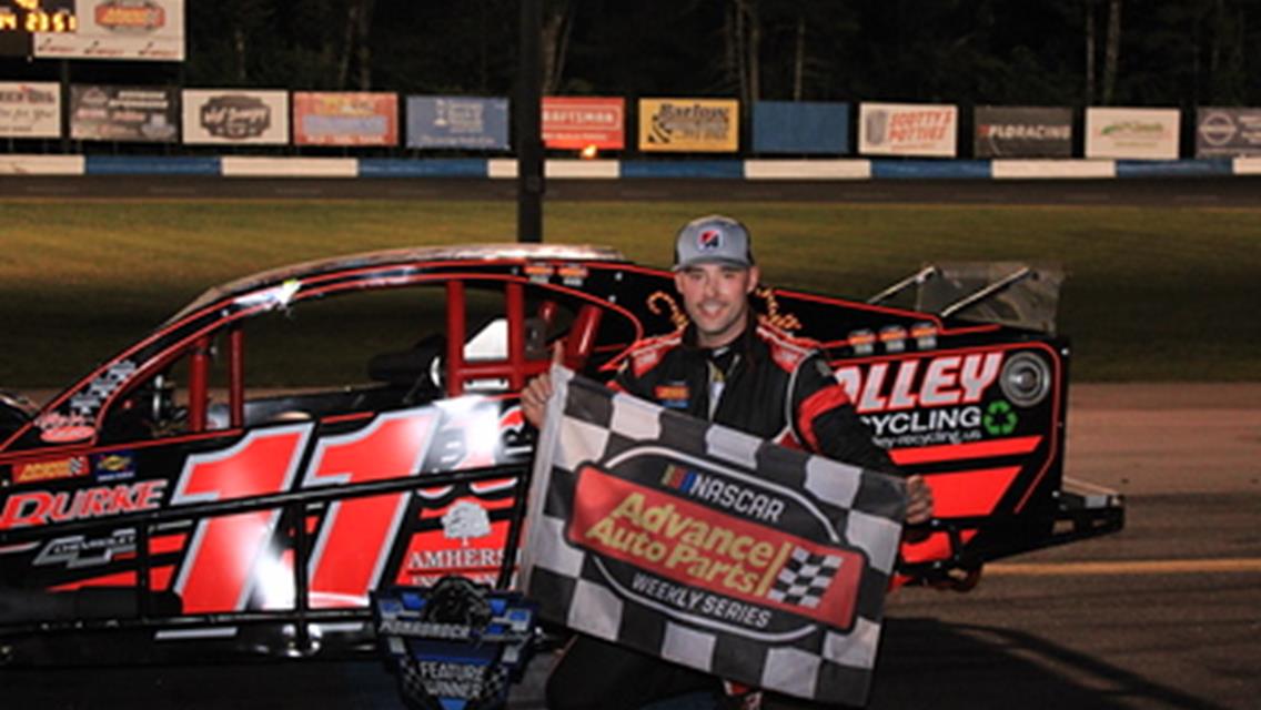 LEARY TOPS MODIFIEDS, SUPER MODS TO HELLIWELL SATURDAY AT MONADNOCK