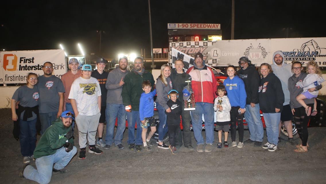 May 18 recap: Familiar faces in victory lane
