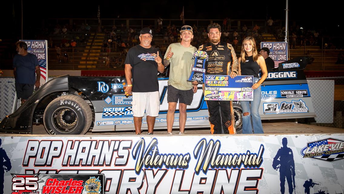 Thomas Takes Late Model Win &amp; Points Lead At Lake View