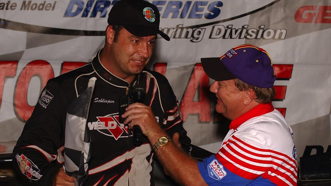 Schlieper Battled His Way Into Victory Lane for the 3rd Time This Year