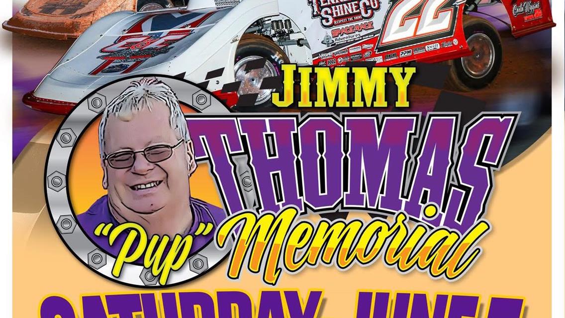 Jimmy &quot;Pup&quot; Thomas Memorial CRUSA race set for June 7